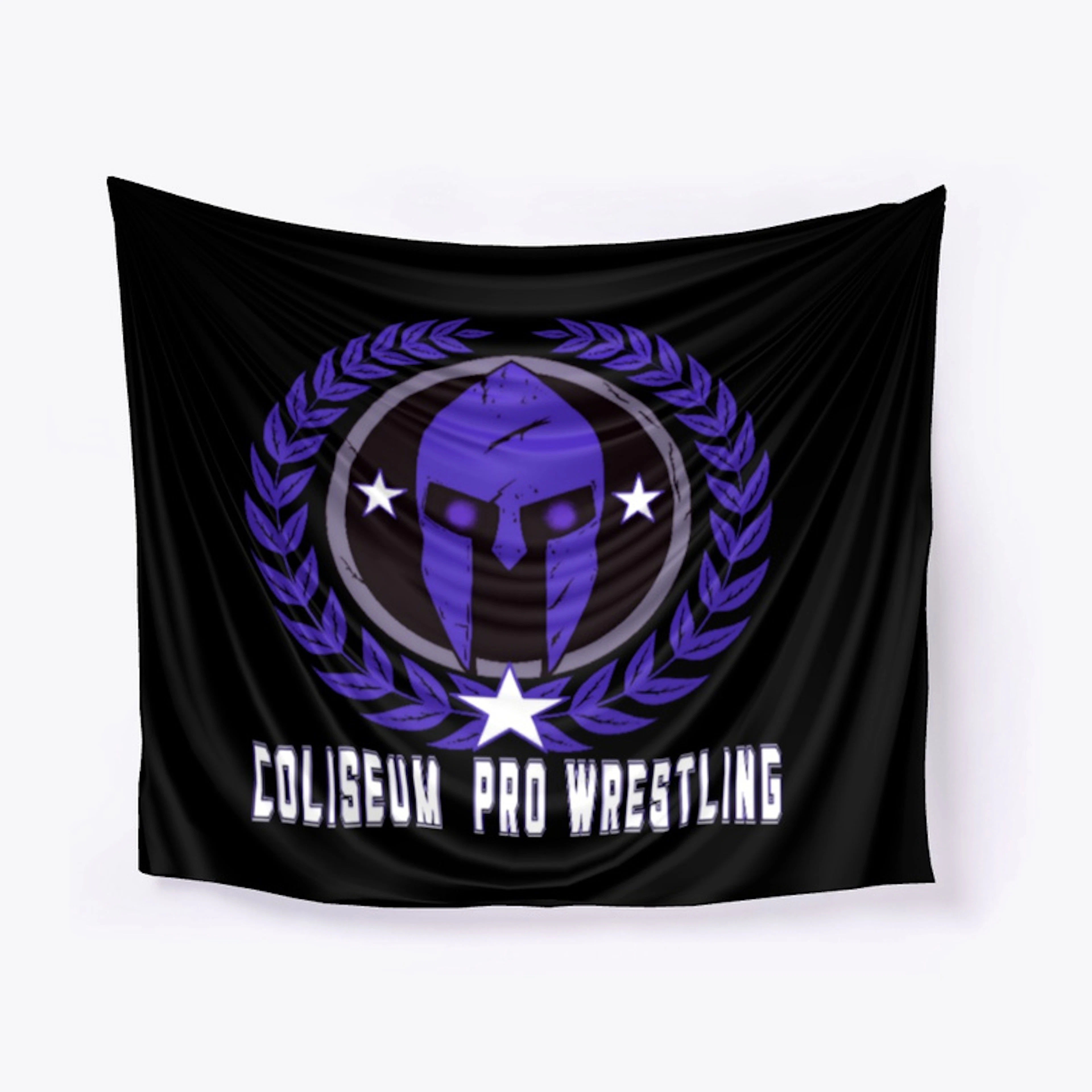 Coliseum Pro Wrestling Logo Banner